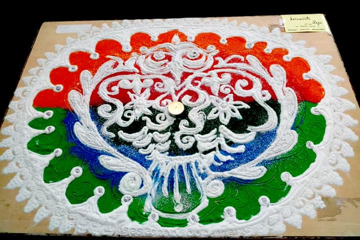 Smt Lilavatibai Podar High School-Rangoli