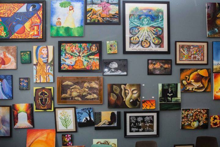 St Gregorios High School-Painting