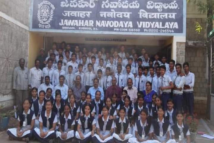 Jawahar Navodaya Vidyalaya - Students and Staff