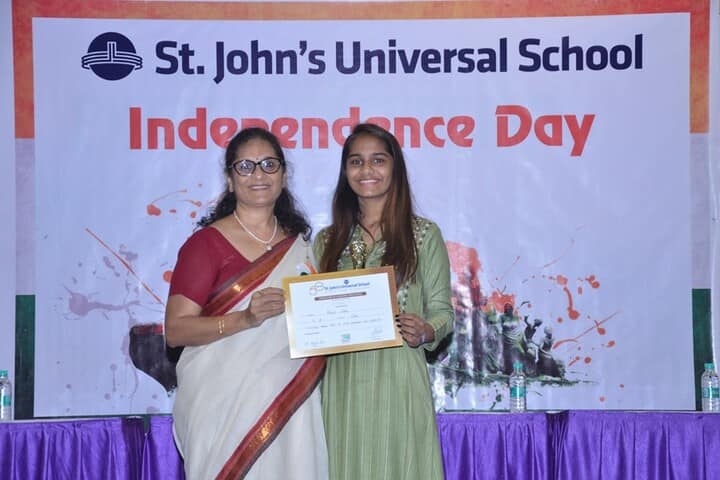 St Johns Universal School-Certificate