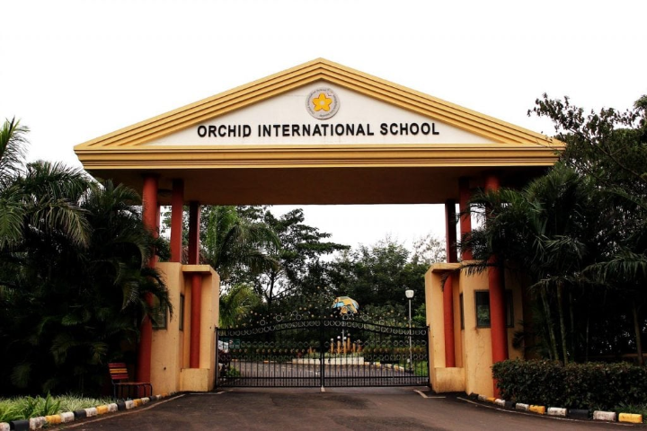 Orchid International School - School Main Entry Gate