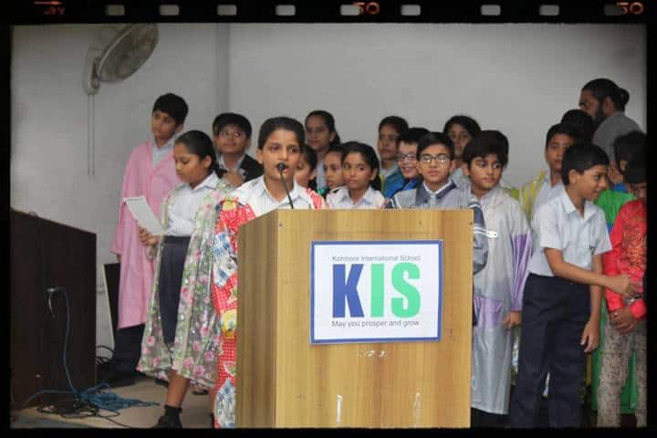 Kohinoor International School-Speech