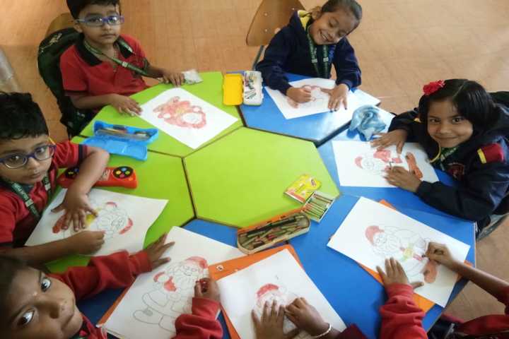 Delhi Public School-Drawing