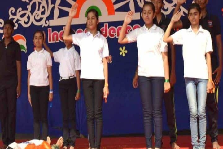 St Antony National School-Independance Day