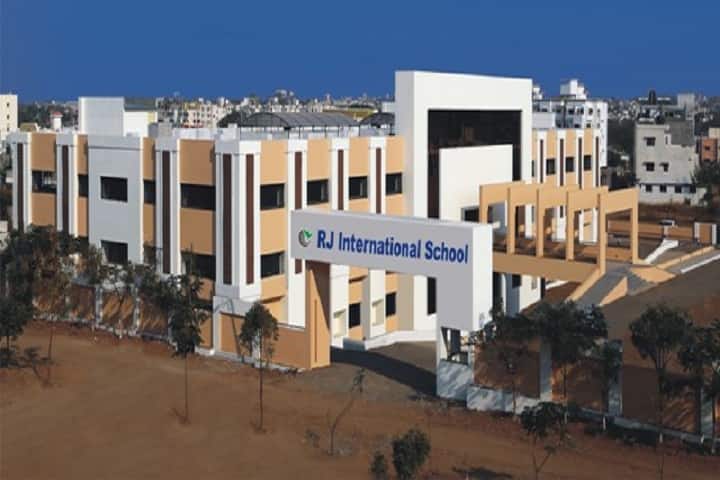 R J International-School Building