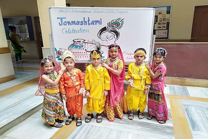 Sir J P International School-Janmashtami