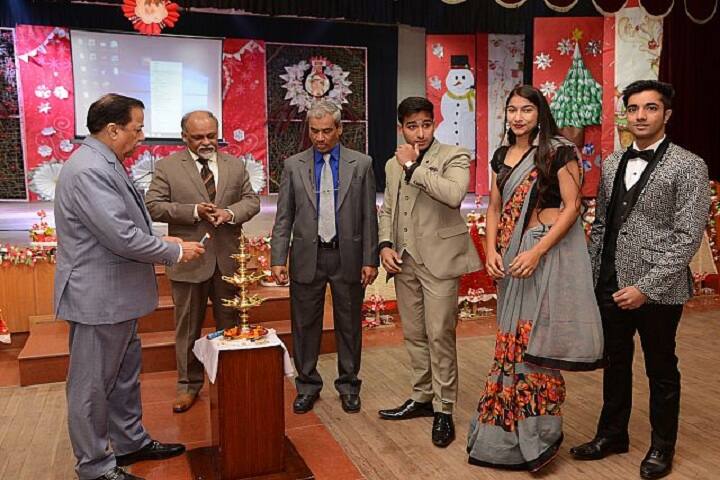 The Frank Anthony Public School-Lighting the lamp
