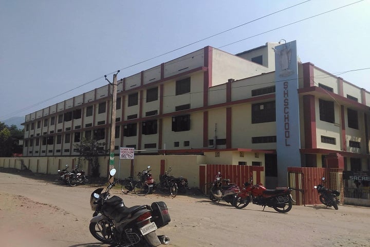Sacred Heart School-School building