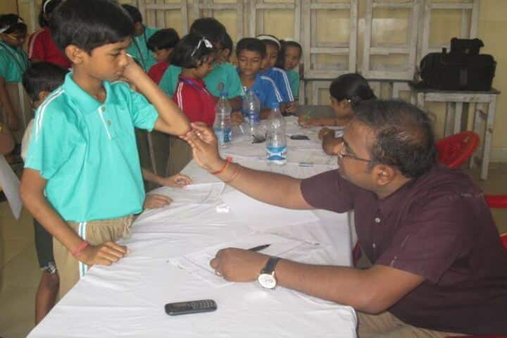 St Xaviers High School - Health Camp