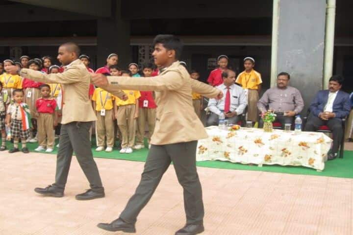 St Xaviers High School - March Past