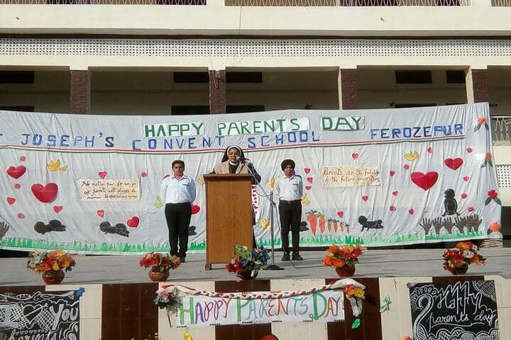 St Josephs Convent School-Parents Day
