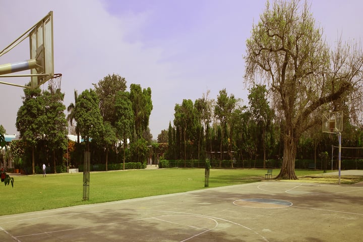 S D Model School-Ground