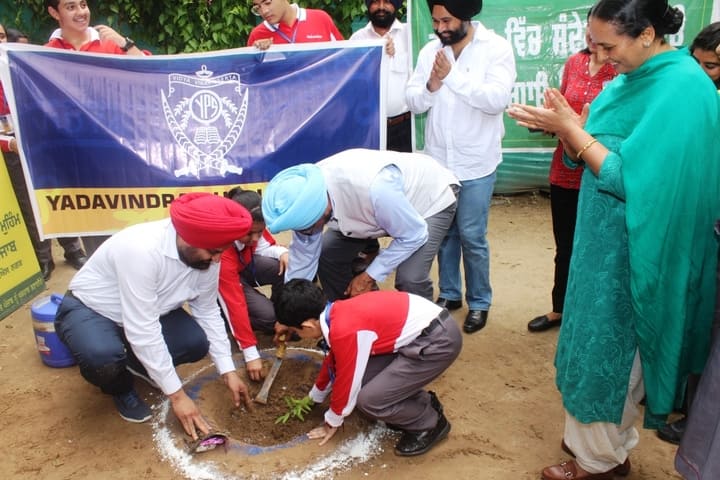 Yadavindra Public School-Tree Planting