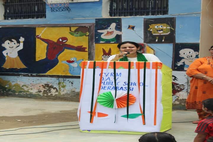Col VR Mohan Dav Public School - Speech