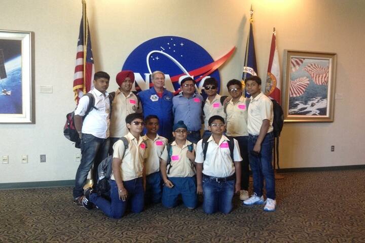 The British Co Education High School-NASA Trip
