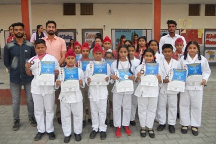 Gagan International School-Karate Competition