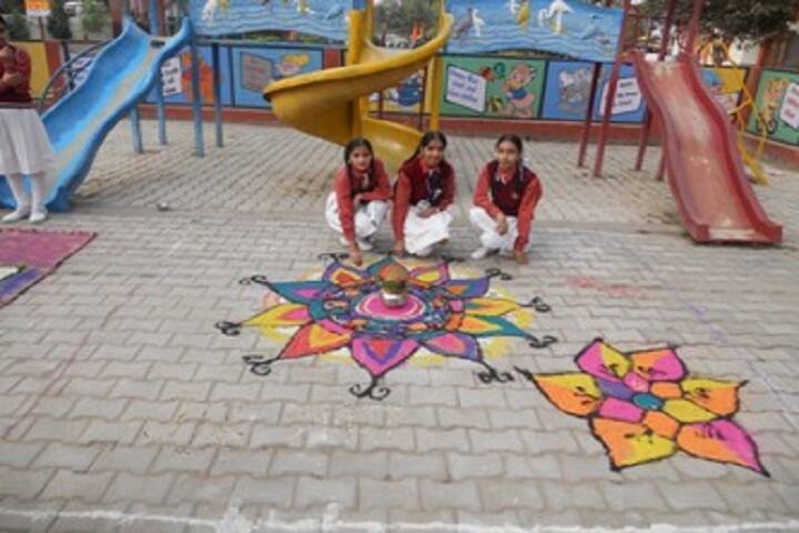 Gagan International School-Rangoli