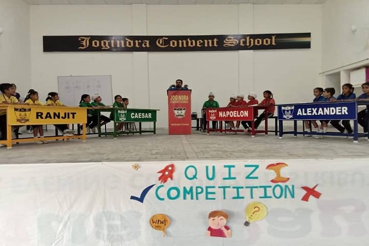 Jogindra Convent School-Quiz