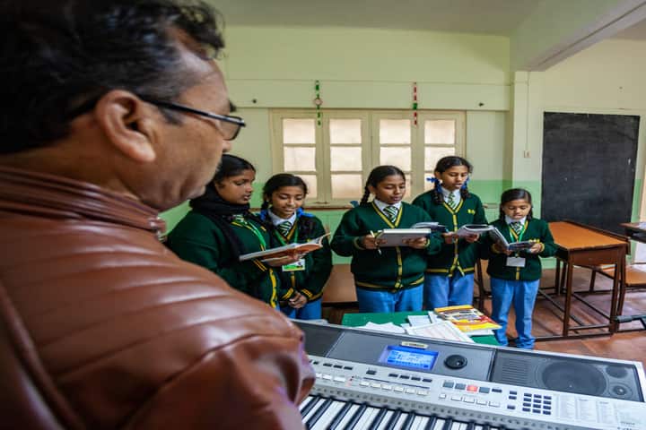 Brindavan Public School-Music Class