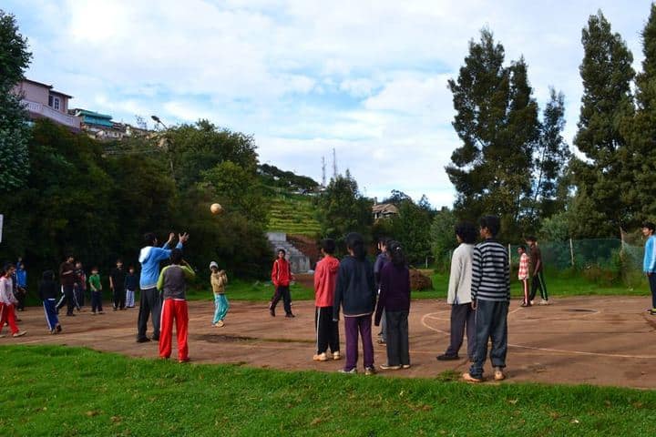 The Blue Mountains School-Throw Ball Game