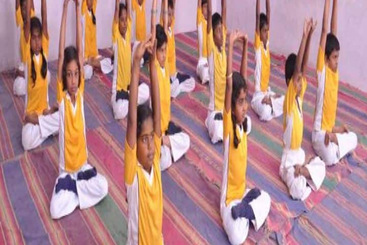 Virudhunagar T S M Manickam Nadar Janaki Ammal School-Yoga Day