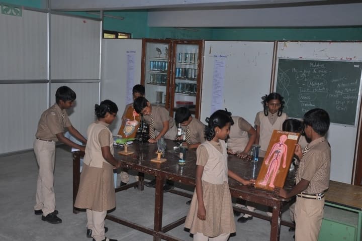 Idhayam Rajendran Residential School-Biology Lab