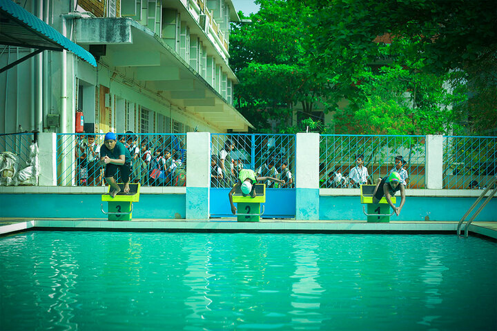 Excel Central School-Swimming