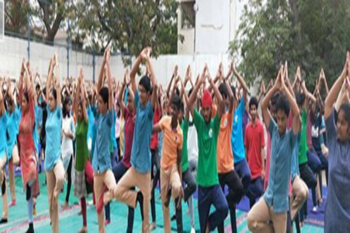 Chettinad Hari Shree Vidyalayam-International Yoga Day