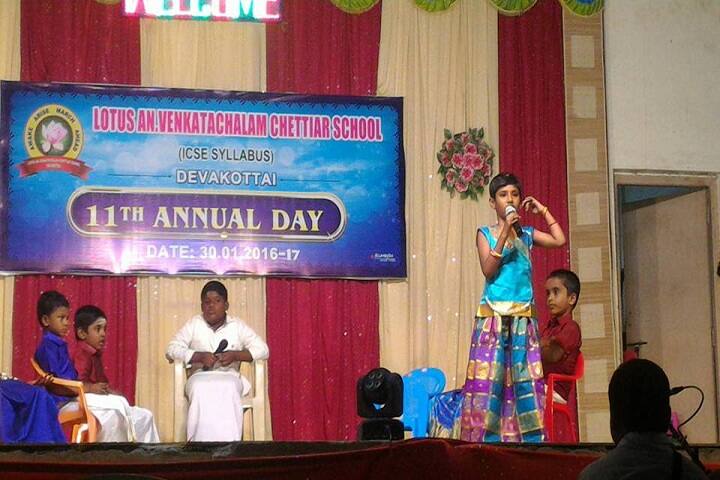 Lotus An Venkatachalam Chettiar School-Annual Day