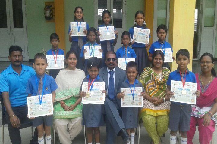 M G V Global Academy-Felicitation