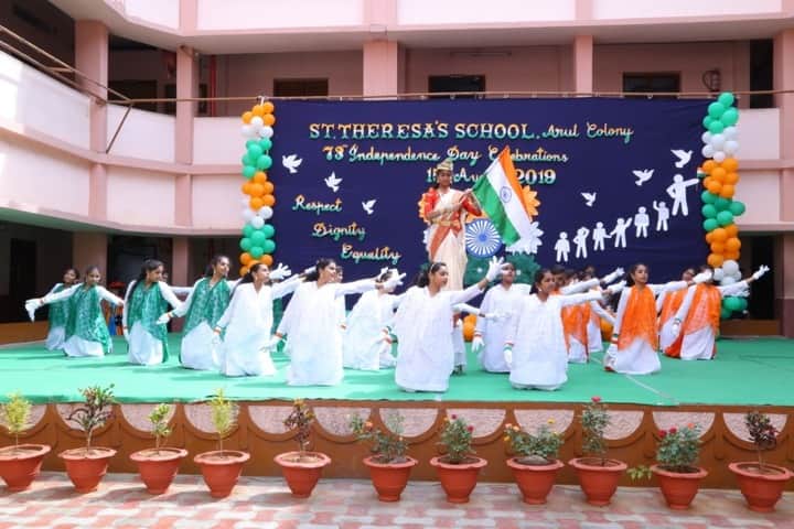 St Theresa High School-Independence day Celebration