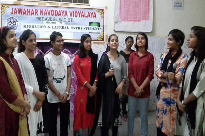 Jawahar Navodaya Vidyalaya-Singing