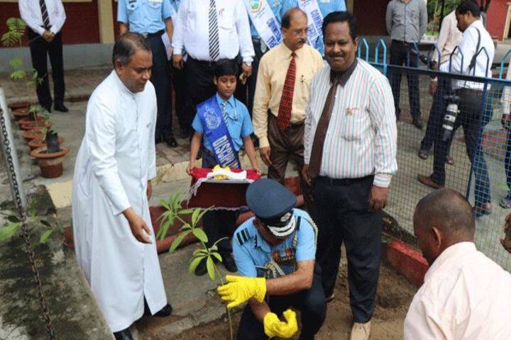 St Joseph S College-Tree Plantation