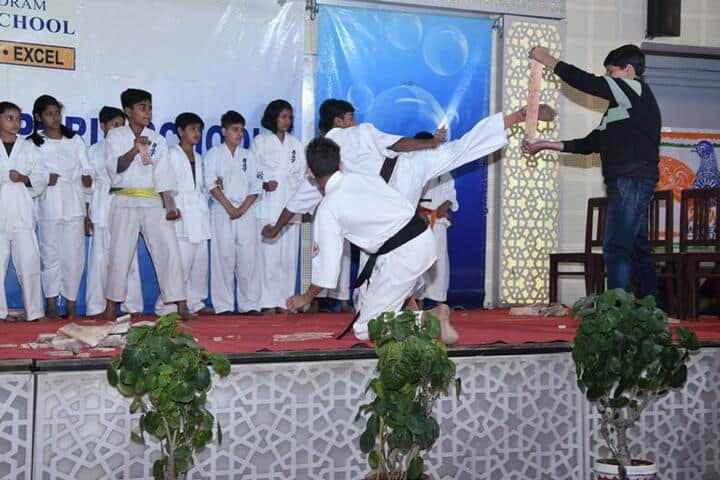Seth Anandram Jaipuria School-Karate Activity