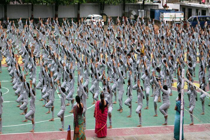 Mercy Memorial School-Yoga Activity