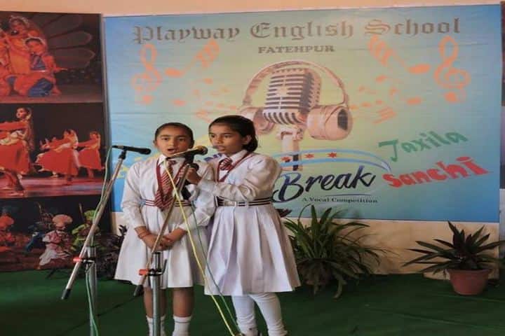 Playway English School-Singing