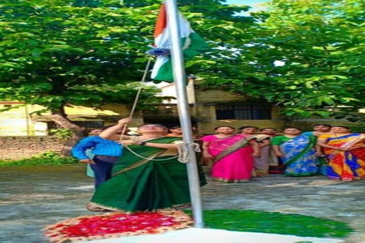 Assembly Of God Church School-Flag Hoisting