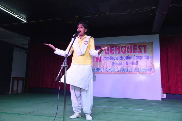 Benhur High School-Elocution Competition