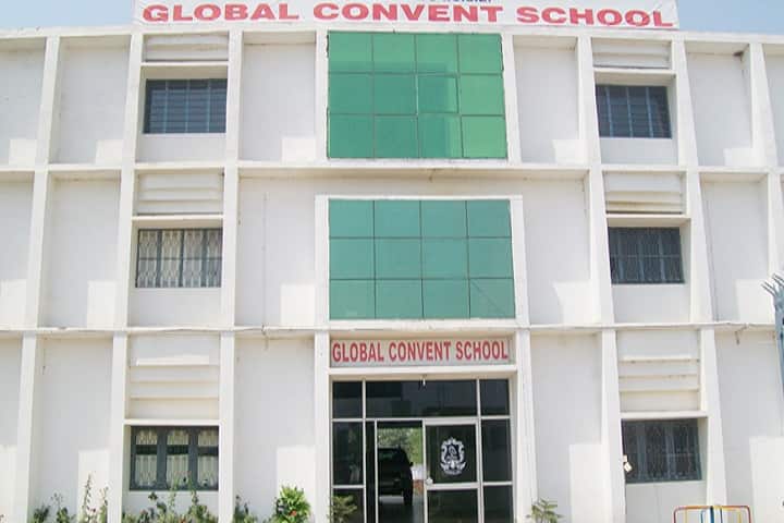 Global Convent School-Campus Front View