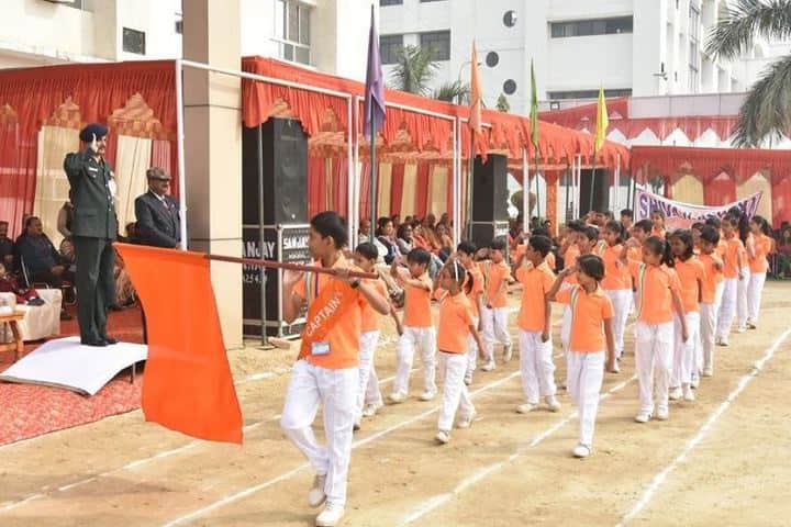 Sagar Nurture International School-March Past