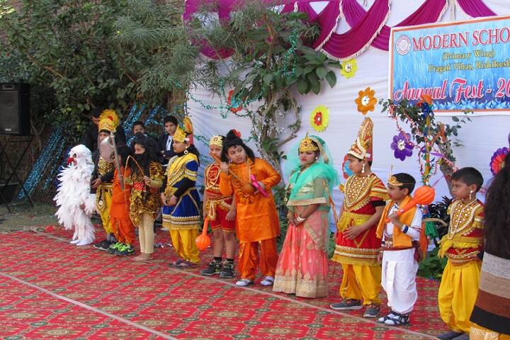 Modern School-Events programme