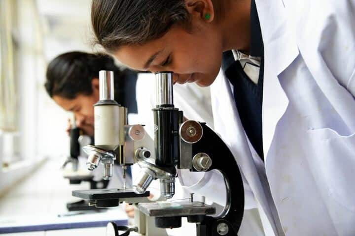 Ashok Hall Girls Residential School-Biology Lab