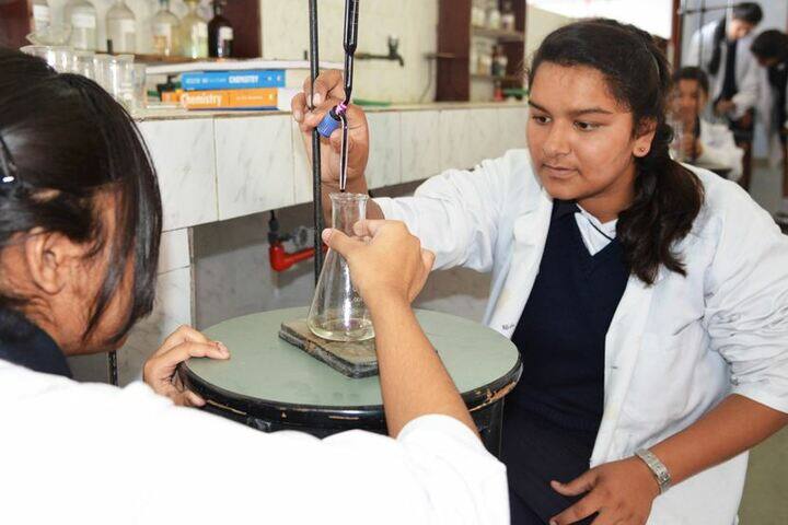 Ashok Hall Girls Residential School-Chemistry Lab