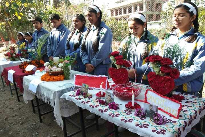 New Doon Blossoms School-Flower Arrangement Competition