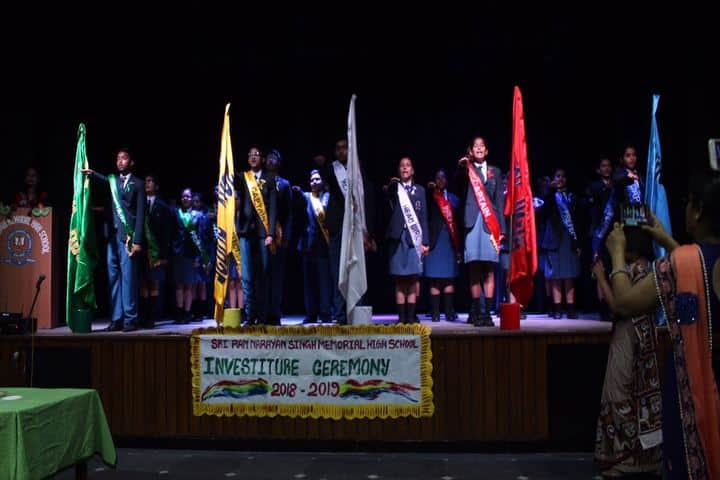 Sri Ram Narayan Singh Memorial High School-Investiture Ceremony