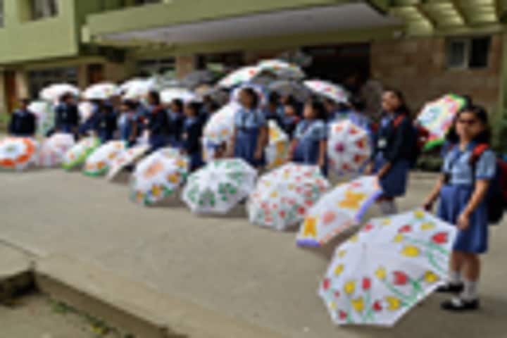 G D Birla Centre For Education-Umbrella Painting