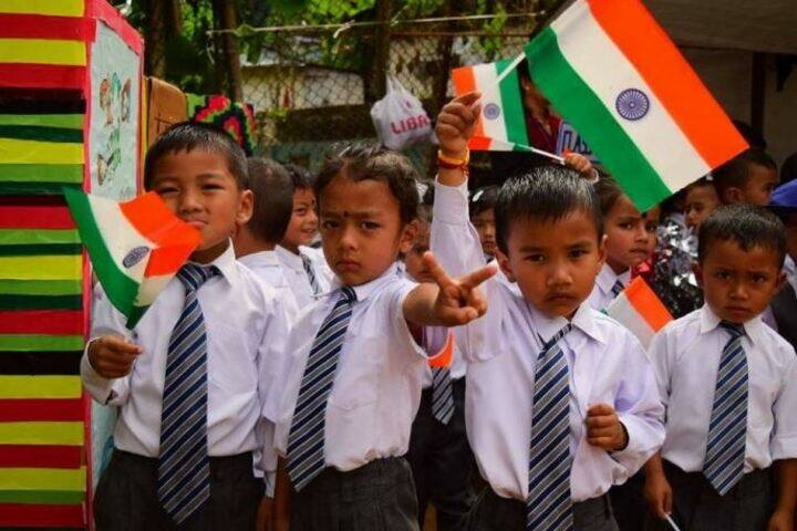 Lewis English School-Independence Day
