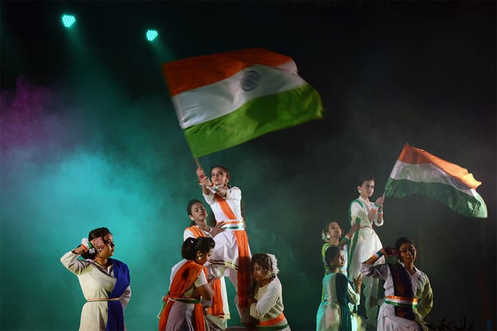 South End Centre School English Medium School-Independence Day