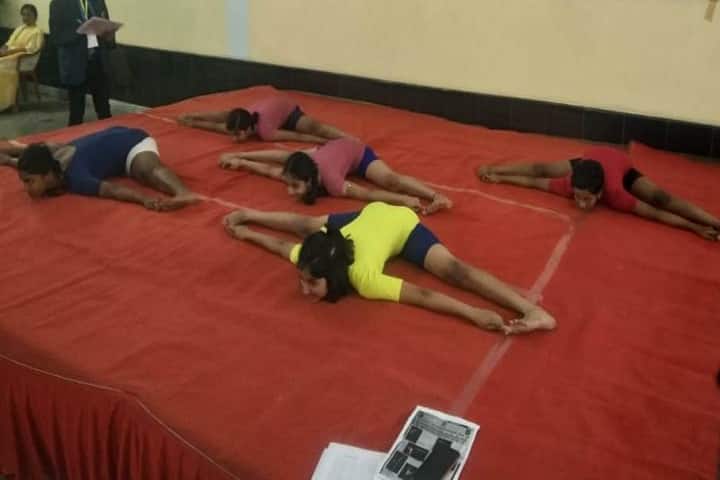 Tribeni Tissues Vidyapith-Yoga day