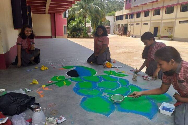 Vidyasagar Shishu Niketan-Rangoli